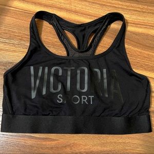 3/20 🎉 Victoria’s Secret black sports bra, Small